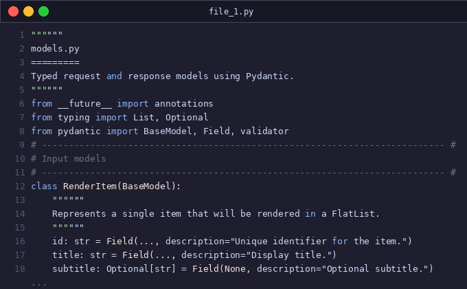 [level:intermediate] Fix rendering lag in large lists by imp