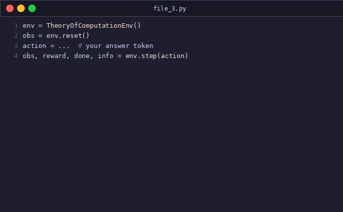 Add theory_of_computation environment (Sipser, answer/verifi