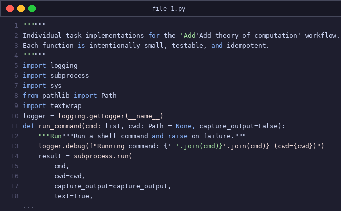 Add theory_of_computation environment (Sipser, answer/verifi