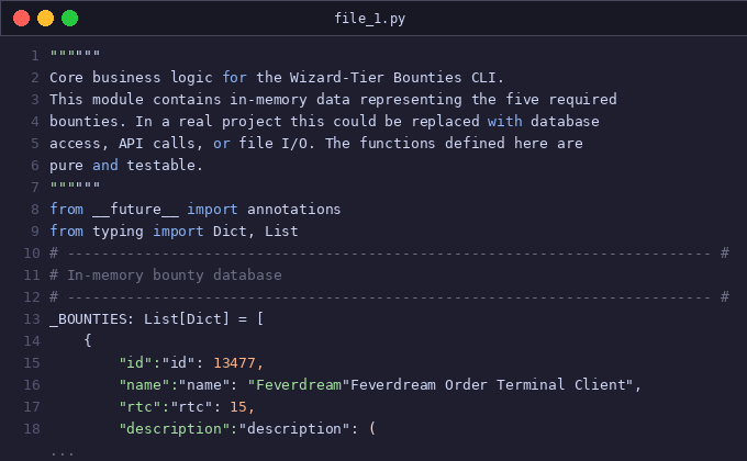 Wizard-tier bounties: 5 implementations (72 RTC)