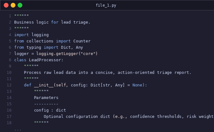 Enhance High-Priority Leads command center and triage UI