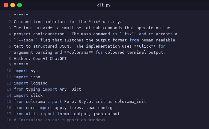 OpenAI Integration CLI