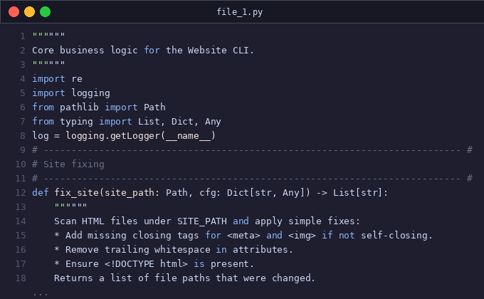 Code Generator CLI