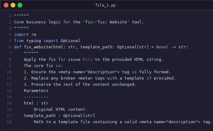 Website Scanner CLI