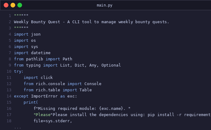Python CLI Utility Toolkit