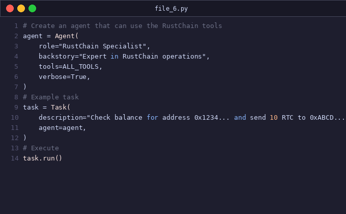 Add native CrewAI tools for RustChain ecosystem