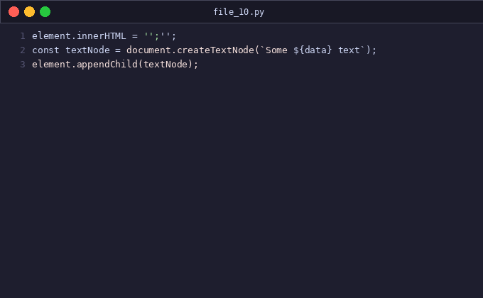 fix(#7129): replace innerHTML with safe DOM nodes in wRTC br
