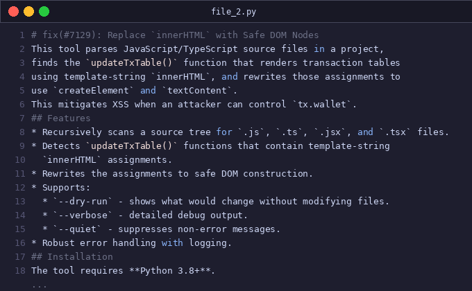 fix(#7129): replace innerHTML with safe DOM nodes in wRTC br