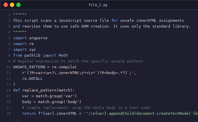 fix(#7129): replace innerHTML with safe DOM nodes in wRTC br