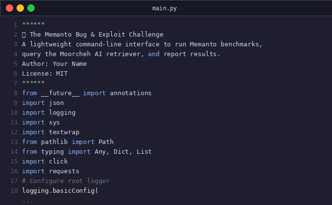 🐜The Memanto Bug & Exploit Challenge