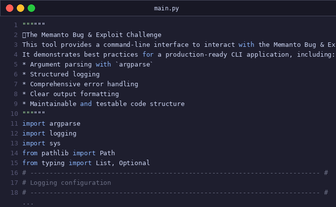 🐜The Memanto Bug & Exploit Challenge