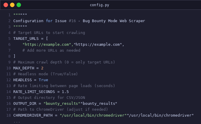 Issue #16 — Bug Bounty Mode