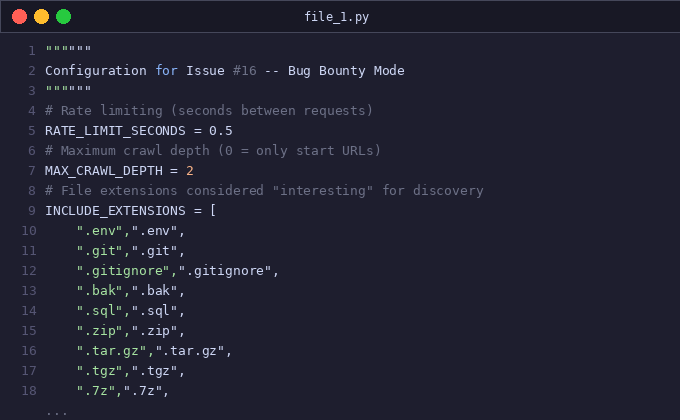 Issue #16 — Bug Bounty Mode