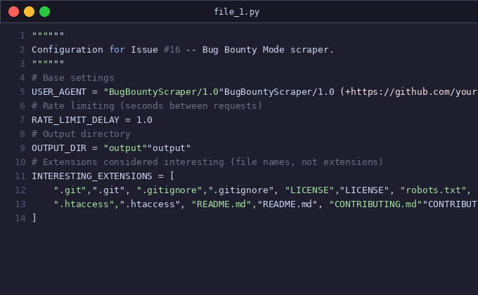 Issue #16 — Bug Bounty Mode