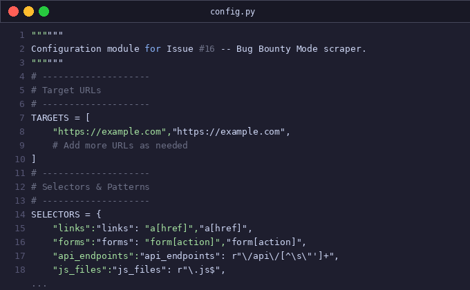 Issue #16 — Bug Bounty Mode